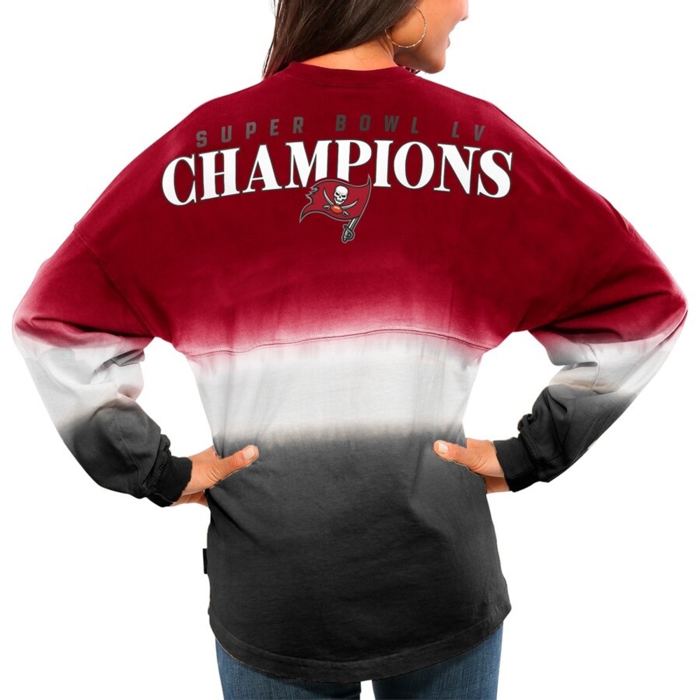 Spirit Jersey Tampa Bay Buccaneers Fanatics red/black white Super Bowl top